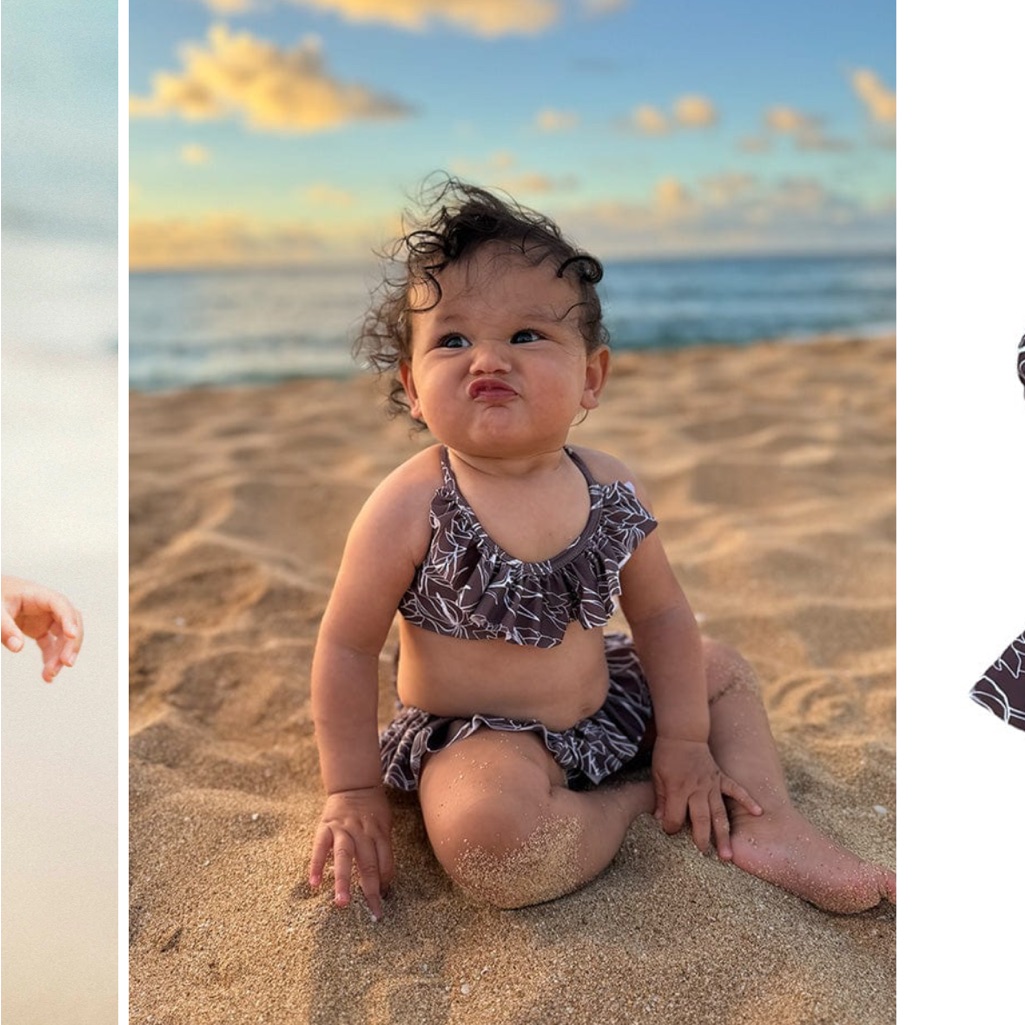 Issa De Mar Keiki Lanai Set Natural Tropic Size 2